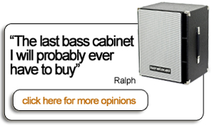 The Compact is the best 1x15 cab I've heard bar none. Plus it's as light as a feather